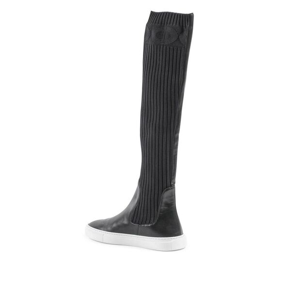 Dee Ocleppo Lugano Sneaker Boot Women Black High Boots